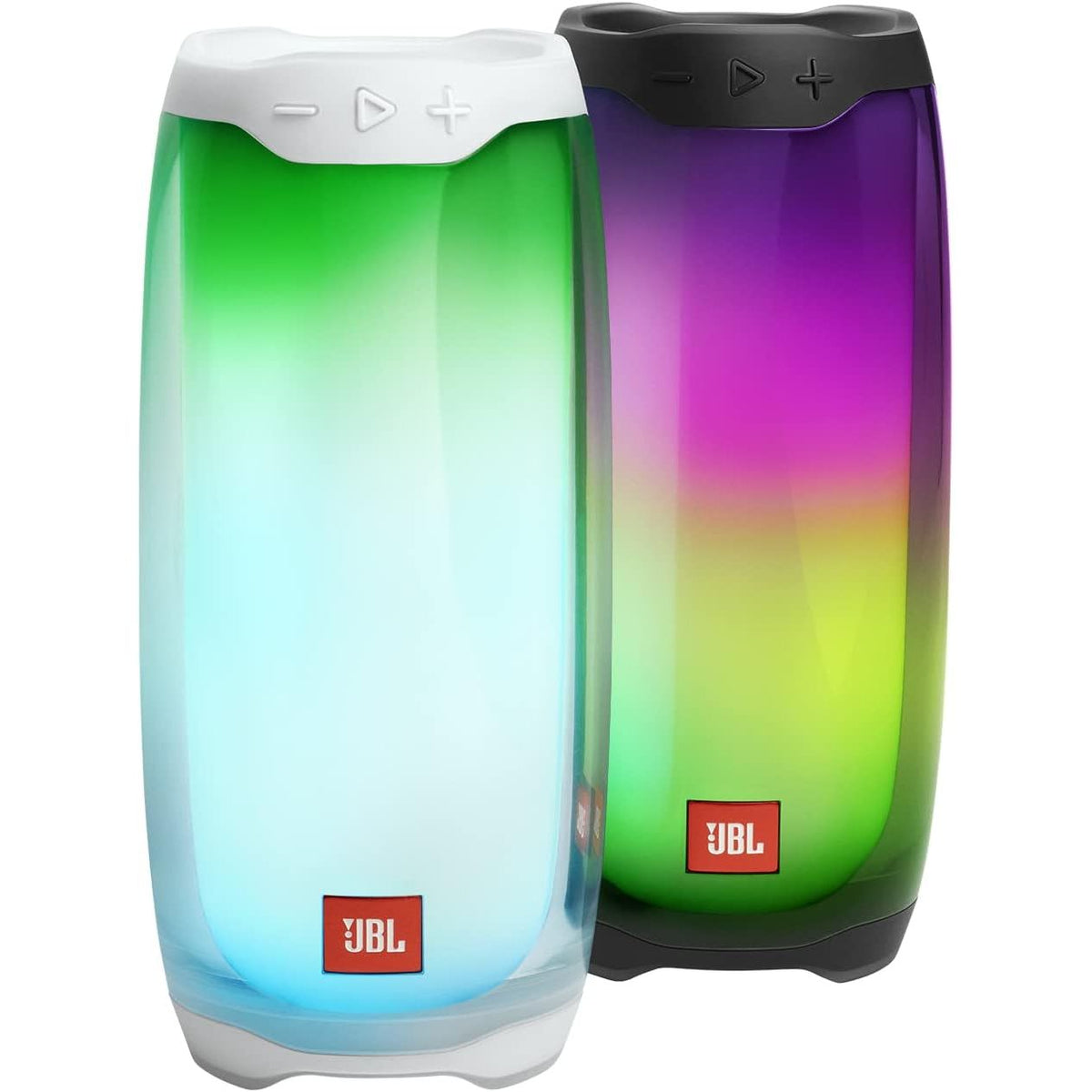 JBL Pulse 4 - Waterproof Portable Bluetooth Speaker with Light Show - Black