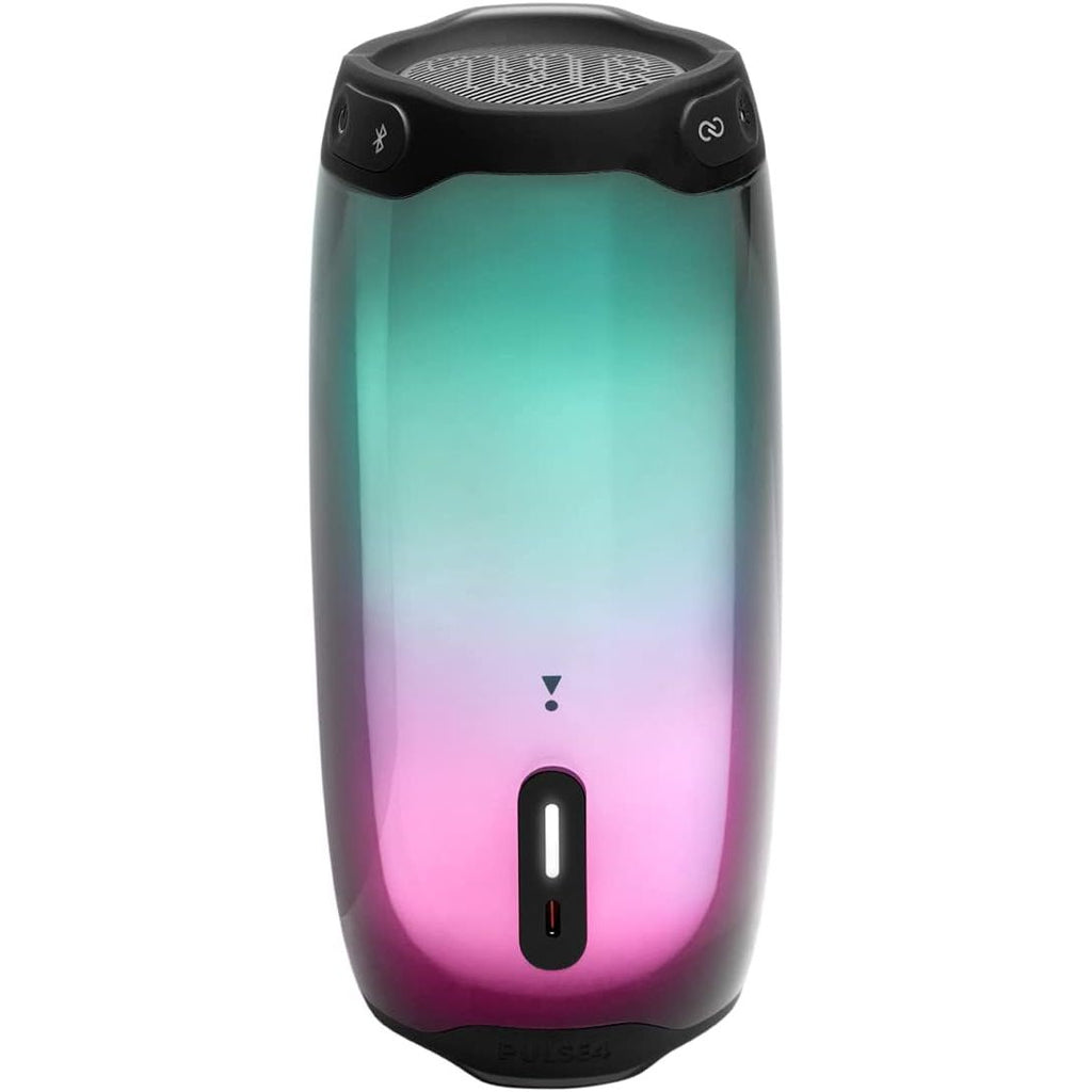 JBL Pulse 4 - Waterproof Portable Bluetooth Speaker with Light Show - Black