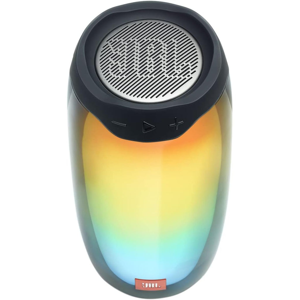 JBL Pulse 4 - Waterproof Portable Bluetooth Speaker with Light Show - Black
