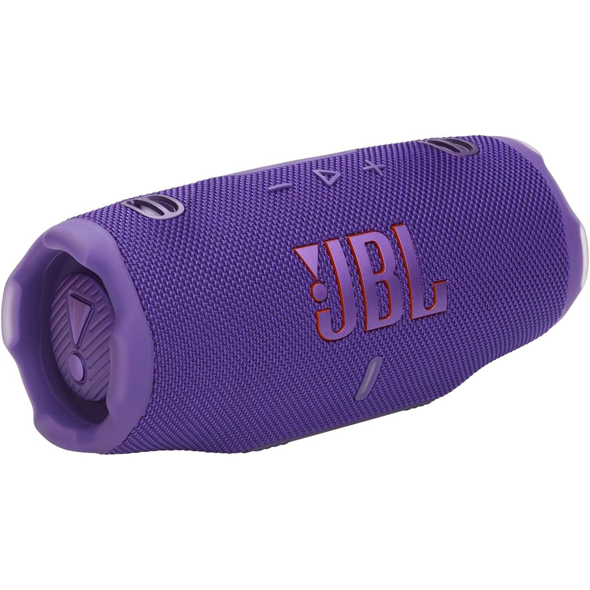 JBL Charge 6 - Portable Waterproof & DropProof Bluetooth Speaker (White) | Powerful JBL Pro Sound with AI Sound Boost, Up to 28 hours of playtime, Built-In Powerbank, Multi-speaker connection