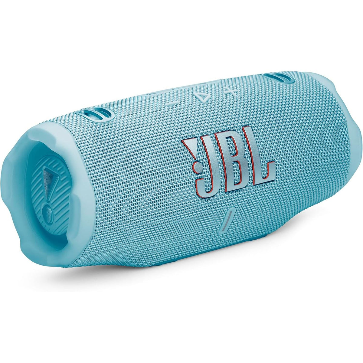 JBL Charge 6 - Portable Waterproof & DropProof Bluetooth Speaker (White) | Powerful JBL Pro Sound with AI Sound Boost, Up to 28 hours of playtime, Built-In Powerbank, Multi-speaker connection