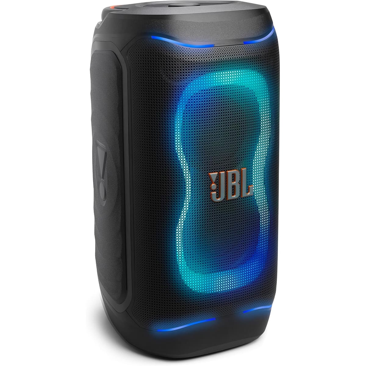 JBL PartyBox 130 - Portable Party Speaker - Black | JBL legendary sound, Up to 15Hrs of playtime, Adaptive futuristic lightshow, IPX4 splash-proof, Pair 2 or more using Auracast