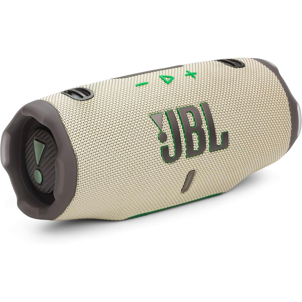 JBL Charge 6 - Portable Waterproof & DropProof Bluetooth Speaker (White) | Powerful JBL Pro Sound with AI Sound Boost, Up to 28 hours of playtime, Built-In Powerbank, Multi-speaker connection