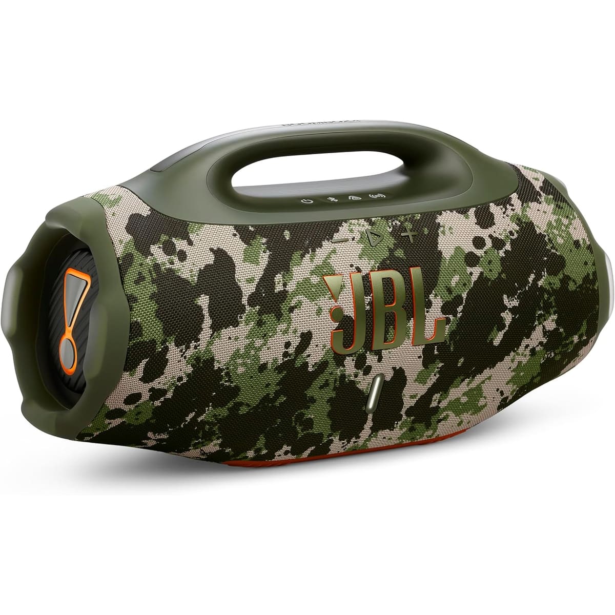 JBL Boombox 4 Portable Bluetooth Speaker, Waterproof, Deep Bass - Black | Up To 34 Hours Playtime, IP68 Dustproof, AI Sound Boost For Louder Clearer Audio, Ideal For Beach, Pool, Boat And Outdoor Par