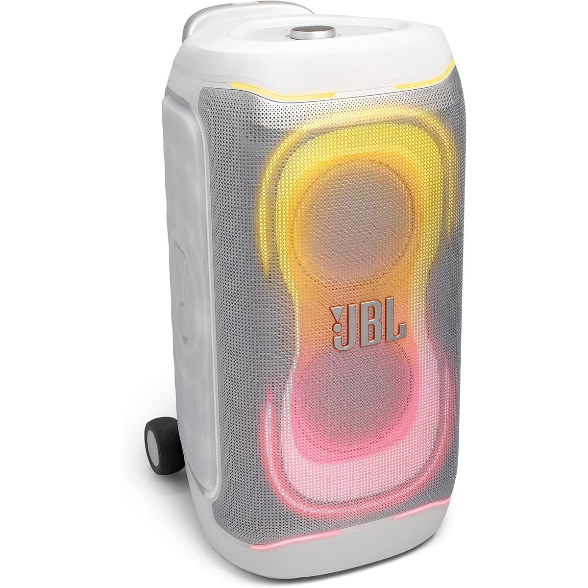 JBL PartyBox 330 - Portable Party Speaker - Black | JBL legendary sound, Up to 18Hrs of playtime, Adaptive futuristic lightshow, IPX4 splash-proof, Pair 2 or more using Auracast