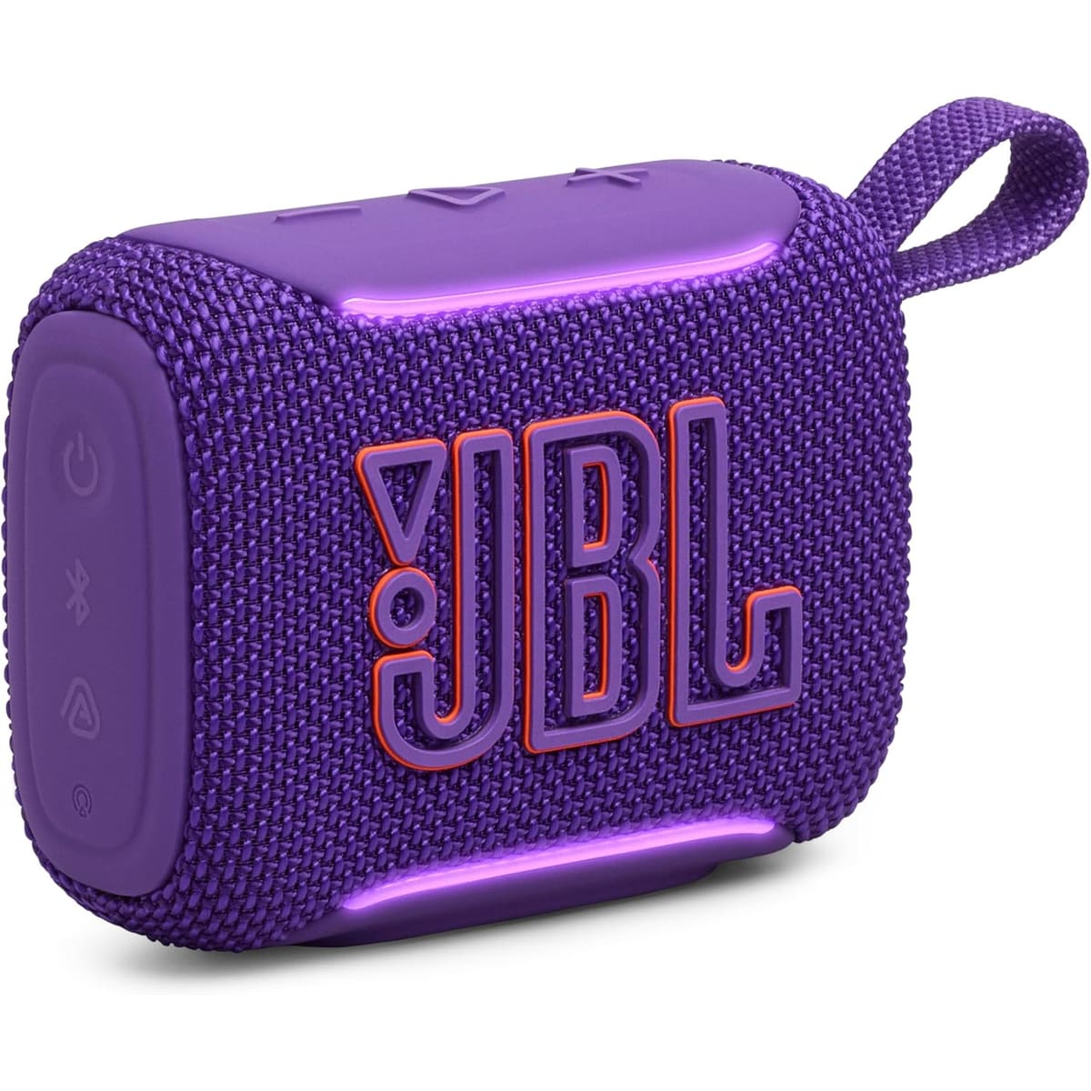 JBL Go 5 - Ultra-portable IP68 waterproof & drop-proof speaker (Black) | JBL legendary sound & ambient edge lighting, Up to 10Hrs of Playtime, AirTouch instant stereo pairing or connect via Auracast