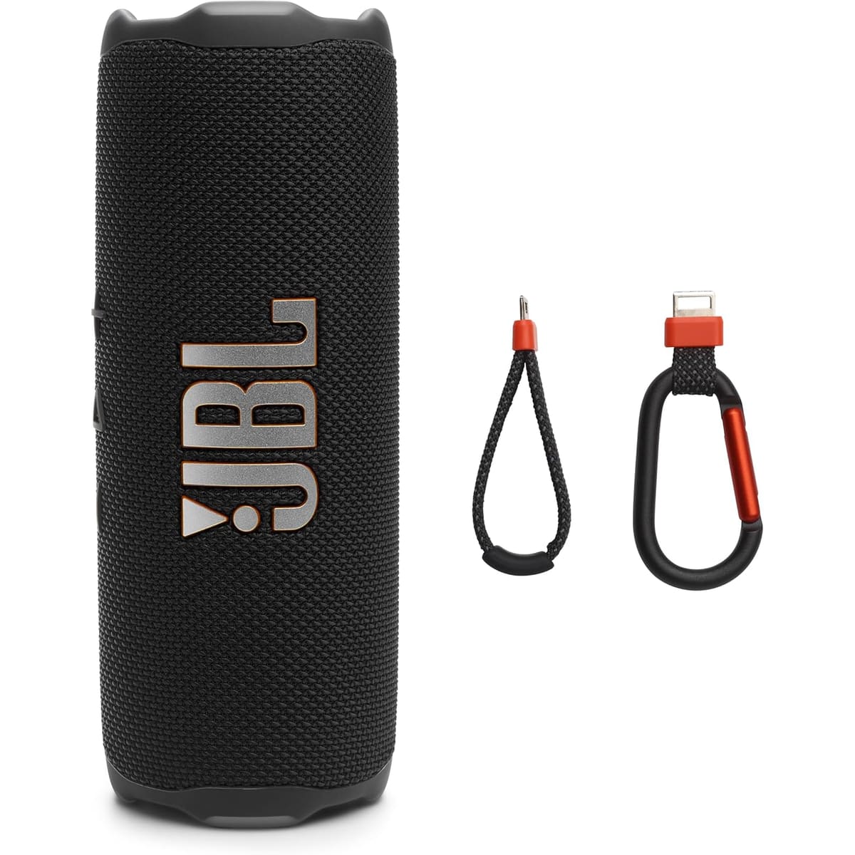 JBL Flip 7 Portable Bluetooth Speaker, Waterproof and Drop-Proof - Black | Up To 16 Hours Playtime, IP68 Dustproof Build, Clip-On Loop, USB C Lossless Audio, Links With Other Speakers For Outdoor Use