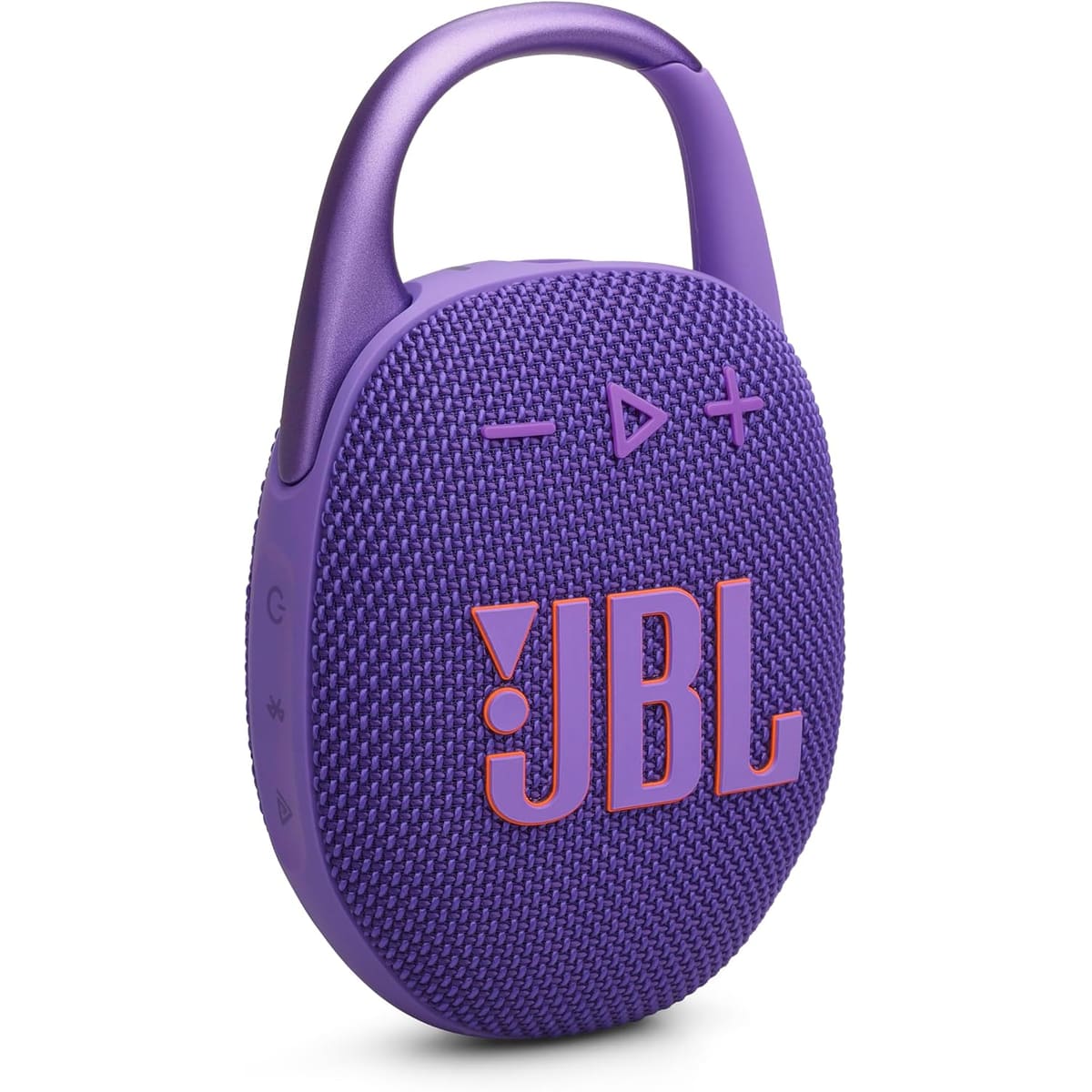 JBL Clip 5 - Ultra-Portable, Waterproof & Dustproof Bluetooth Speaker, Big JBL Pro Sound with Punchy bass, Integrated Carabiner, Up to 12 Hours of Play, Made in Part with Recycled Materials (Black)