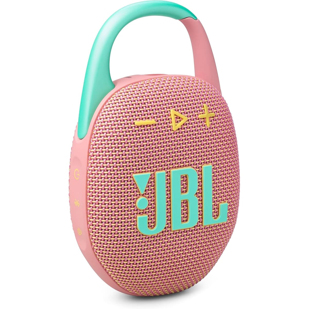 JBL Clip 5 - Ultra-Portable, Waterproof & Dustproof Bluetooth Speaker, Big JBL Pro Sound with Punchy bass, Integrated Carabiner, Up to 12 Hours of Play, Made in Part with Recycled Materials (Black)