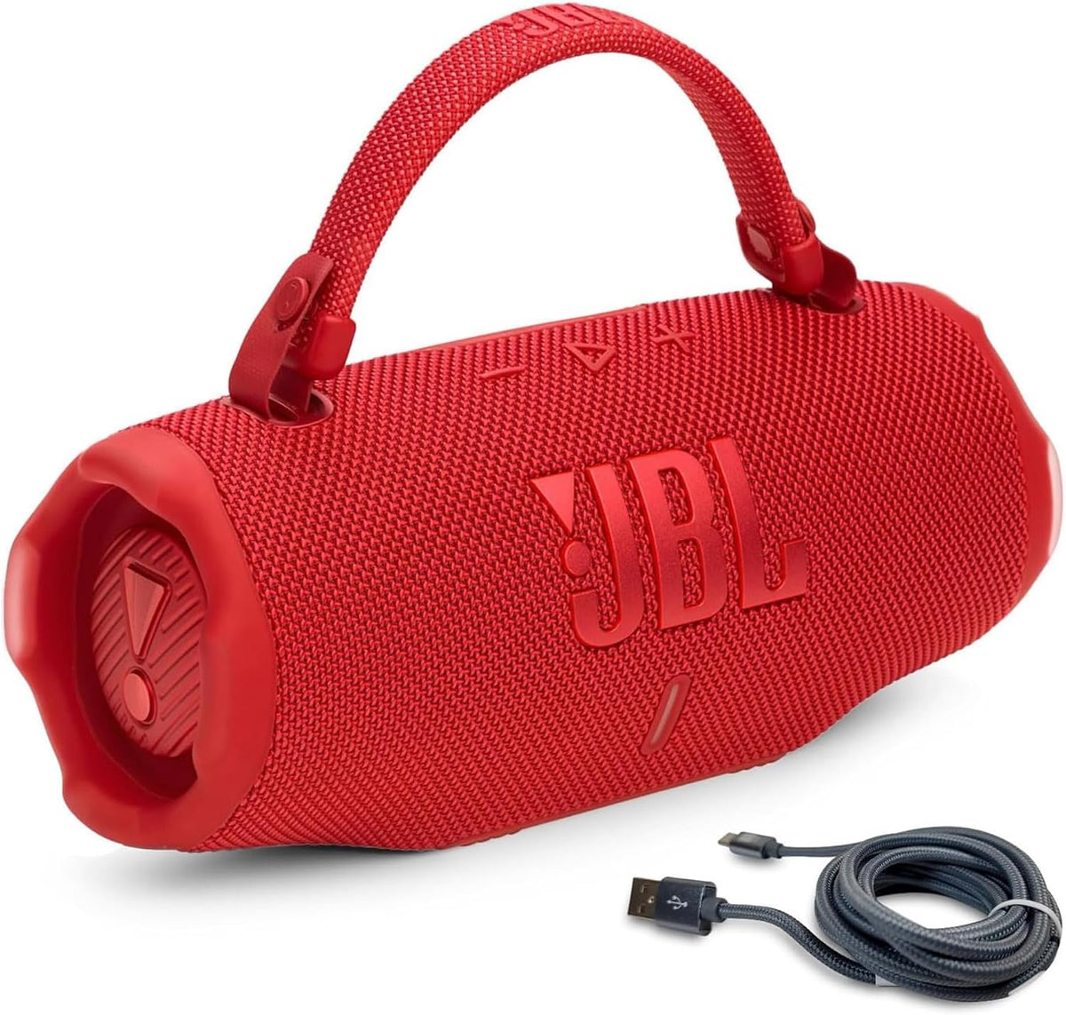 JBL Charge 6 (Black) + Bundle with USB-C Braided Cable